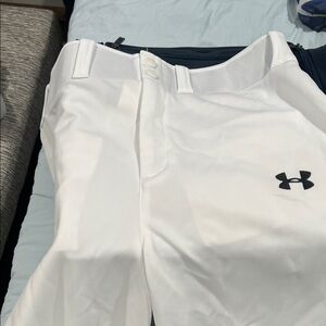 Under Armour White Performance Trousers